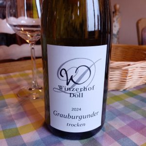 24er Grauburgunder Qualitätswein trocken  1,0L